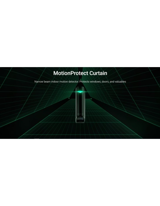 AJAX PIR MotionProtect Curtain White
