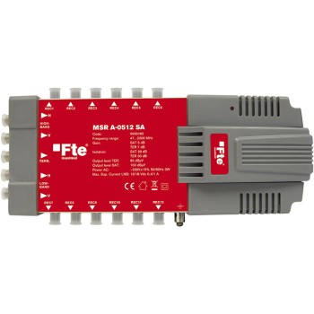 FTE MSRA0512 5/12 Active Satellite/Terrestrial Multiswitch FTE MSRA0512 5/12 Active Satellite/Terrestrial Multiswitch