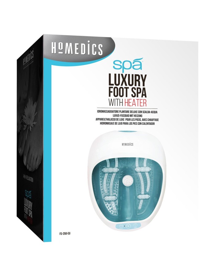 Homedics FS-250 4in1 Luxury Foot Spa with Heater
