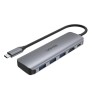 Unitek H1107E USB3.1 TypeC Hub 3Port USB3.0/HDMI/100W PD