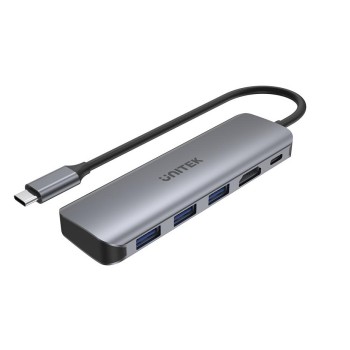 Unitek H1107E USB3.1 TypeC Hub 3Port USB3.0/HDMI/100W PD