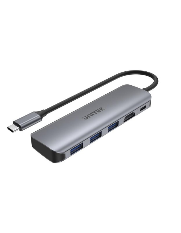 Unitek H1107E USB3.1 TypeC Hub 3Port USB3.0/HDMI/100W PD