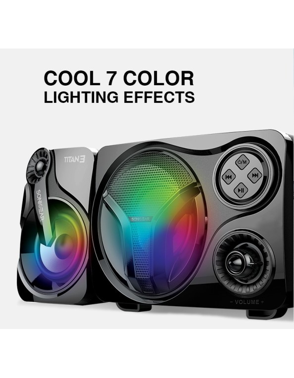 Sonicgear Titan3 USB Powered 2.1 PC Speakers Sonicgear Titan3 USB Powered 2.1 PC Speakers
