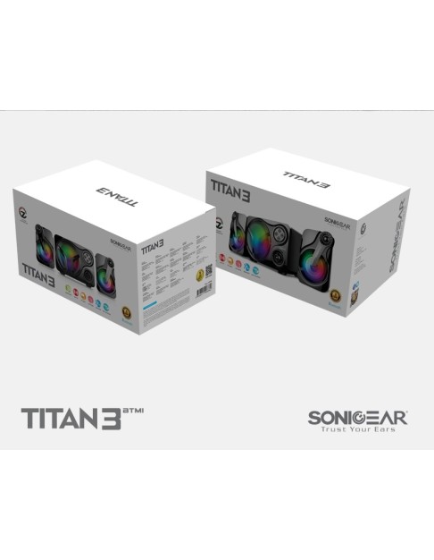 Sonicgear Titan3 USB Powered 2.1 PC Speakers Sonicgear Titan3 USB Powered 2.1 PC Speakers