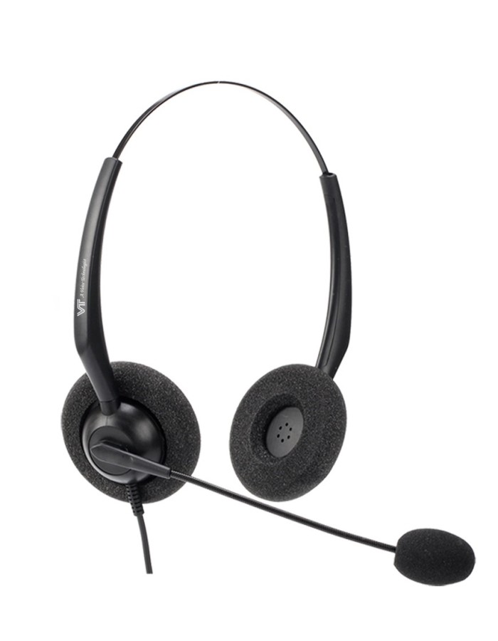 VT 1000-OMNI Dual-Ear IP Phone Headset RJ9