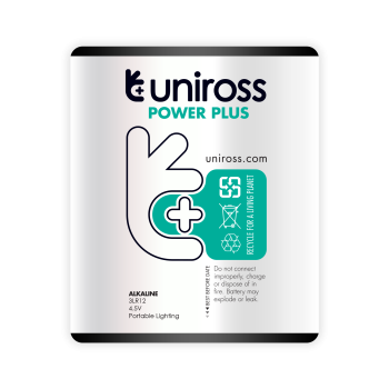 Uniross 3LR12 Power Plus Alkaline Battery (MN1203)