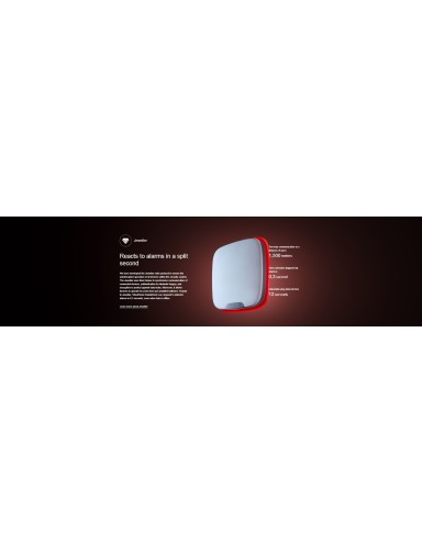 AJAX Wireless Outdoor StreetSiren DoubleDeck White
