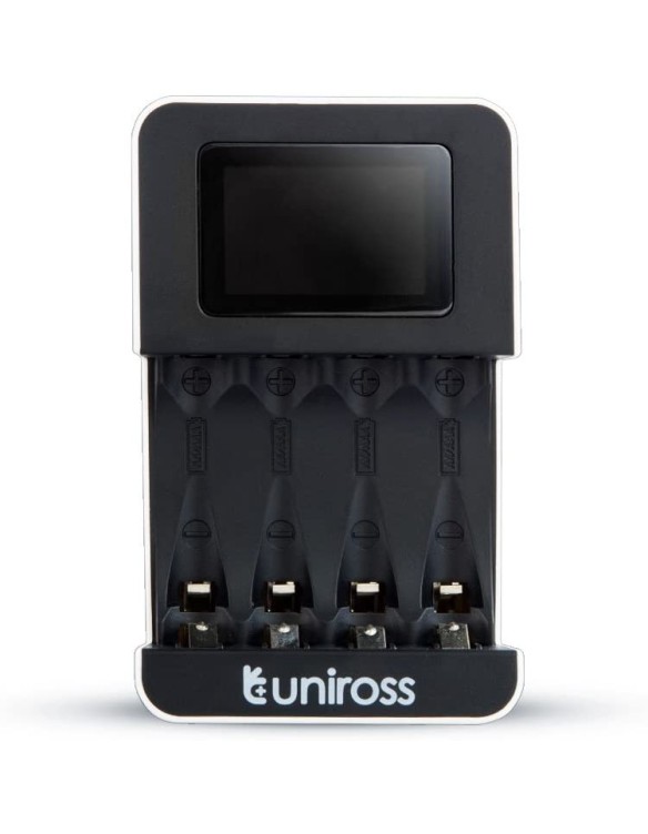 Uniross UCU002 Fast 2hr USB Charger for AA/AAA With LCD Screen