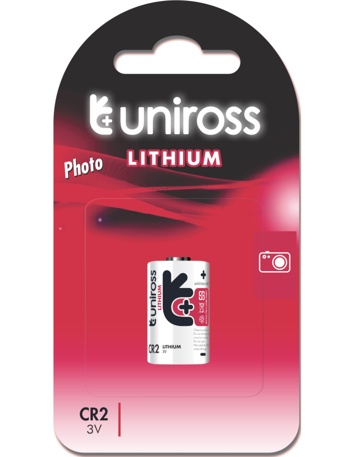 Uniross CR2 Photo Lithium Battery Uniross CR2 Photo Lithium Battery