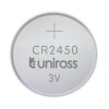 Uniross CR2450 Button Cell Lithium Battery (5pack) Uniross CR2450 Button Cell Lithium Battery (5pack)