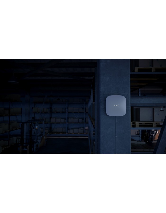 AJAX TCP-IP/GSM Alarm Hub2 Plus White (Supports 4G Sim Card-Video Verification Sensors)