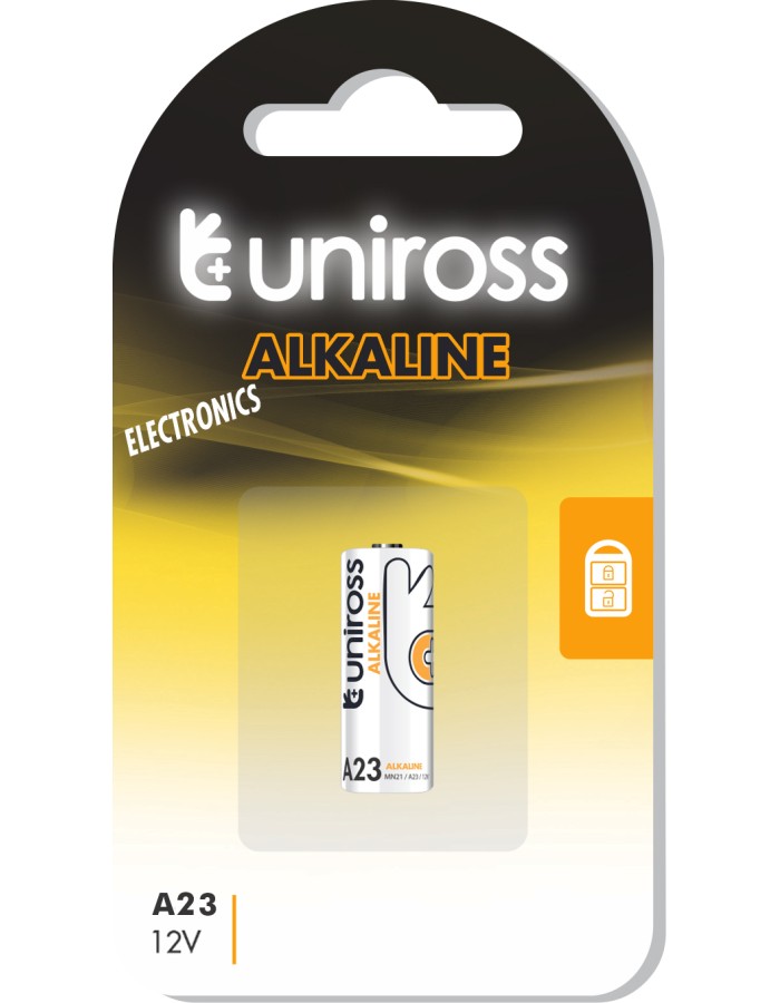 Uniross A23/23AE Alkaline Micro Battery (single) Uniross A23/23AE Alkaline Micro Battery (single)
