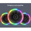 Alseye H120Z 4 PWM Pin CPU Cooler RGB Effect