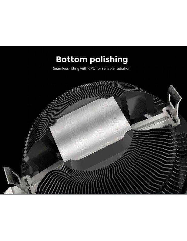 Alseye H120Z 4 PWM Pin CPU Cooler RGB Effect