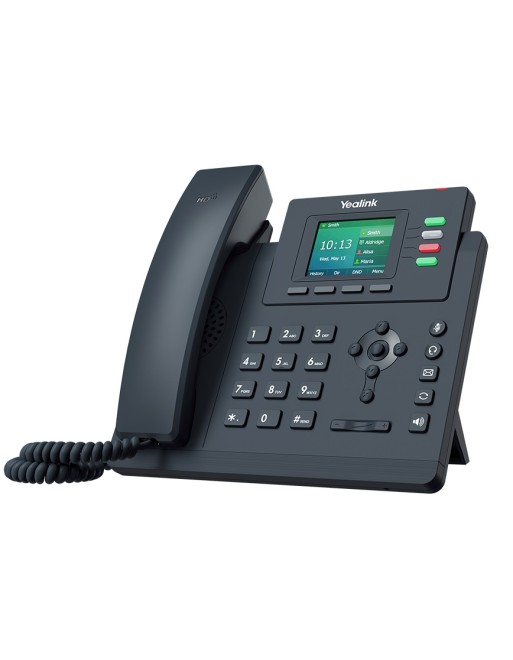 Yealink IP Phone Desktop PoE 2.4'' Gigabit & Color Screen T33G