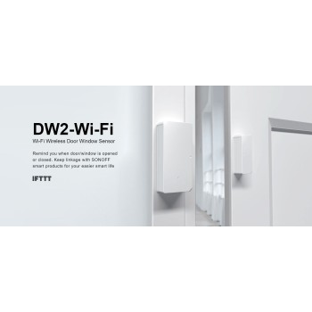 Sonoff DW2 WiFi Door & Window Alarm Sensor