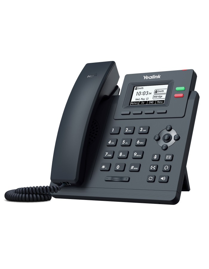 Yealink IP Phone Desktop PoE 2.3'' T31P