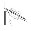 Zudsec Electric Bolt Lock For Frameless Glass Door ZDL-5818