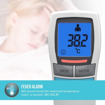 HoMedics TE-200 No Touch Infrared Thermometer HoMedics TE-200 No Touch Infrared Thermometer