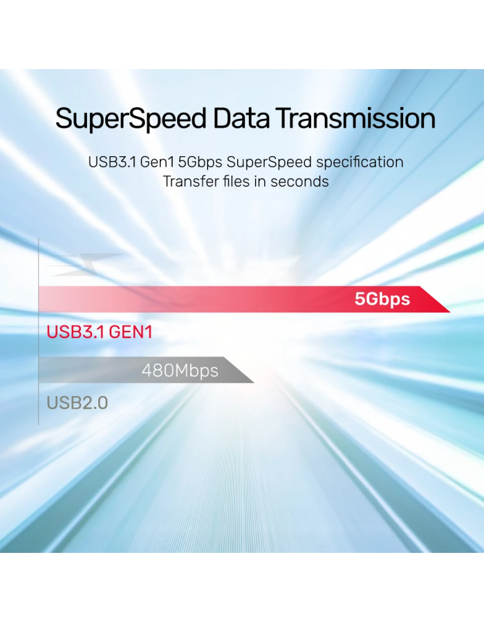 Unitek USB3.1 Type-C Female to Type-A Male 5Gbps Adapter Silver A1034NI