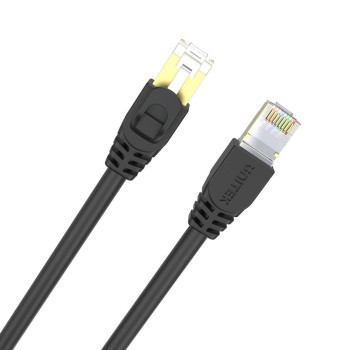 Unitek C1813EBK CAT7 SSTP Pure Copper Ethernet Cable 10.0m Black