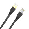 Unitek C1814EBK CAT7 SSTP Pure Copper Ethernet Cable 15.0m Black