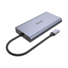 Unitek D1056A Type-C 3.1 HDMI/DP/RJ45/SD/PD100W Hub Space Grey Unitek D1056A Type-C 3.1 HDMI/DP/RJ45/SD/PD100W Hub Space Grey