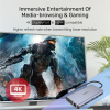 Unitek D1056A Type-C 3.1 HDMI/DP/RJ45/SD/PD100W Hub Space Grey Unitek D1056A Type-C 3.1 HDMI/DP/RJ45/SD/PD100W Hub Space Grey
