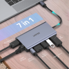 Unitek D1056A Type-C 3.1 HDMI/DP/RJ45/SD/PD100W Hub Space Grey Unitek D1056A Type-C 3.1 HDMI/DP/RJ45/SD/PD100W Hub Space Grey