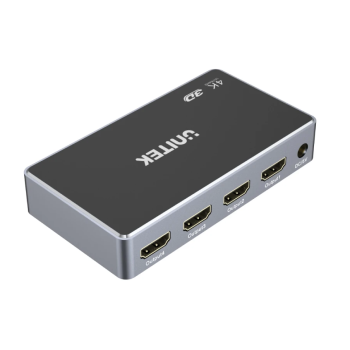 Unitek V1109A 4K HDMI Splitter 1 In-4 Out Black/Space Grey