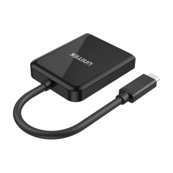 Unitek V1408A Type-C To Dual HDMI 4K 60Hz MST Adapter Black Unitek V1408A Type-C To Dual HDMI 4K 60Hz MST Adapter Black