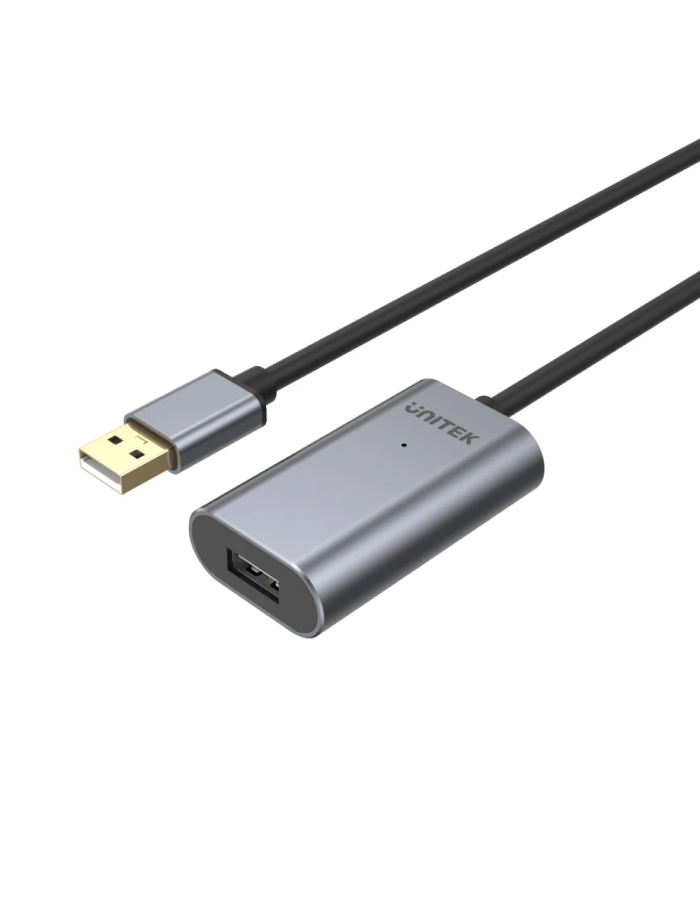Unitek Y-274 USB2.0 USB-A Male to USB-A Female Active Extension Cable 20m
