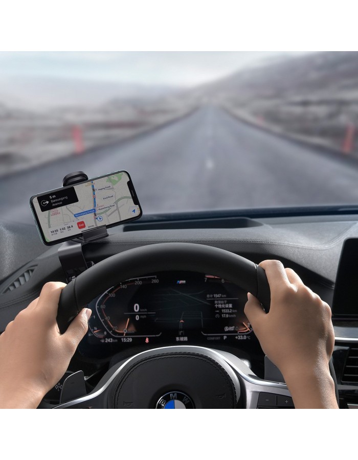 Baseus Big Mouth Pro Car Mount Black Baseus Big Mouth Pro Car Mount Black
