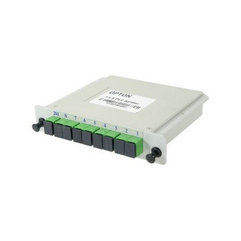 Opton PLC Fiber Splitter Cassette 1x8 SC/APC Opton PLC Fiber Splitter Cassette 1x8 SC/APC