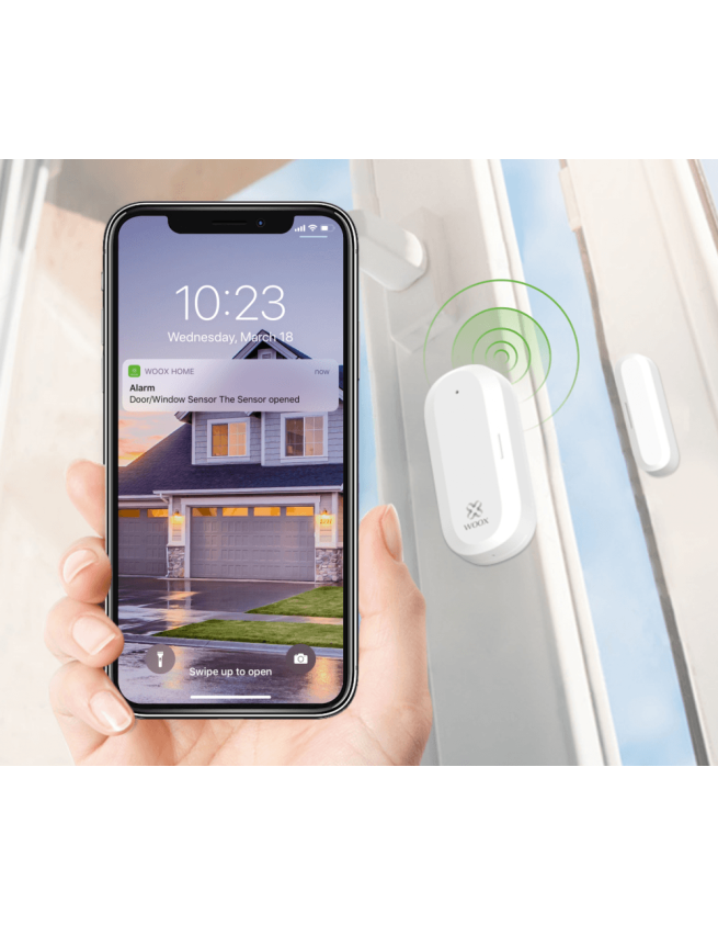 WOOX R7047 Wi-Fi Zigbee Smart Door & Window Sensor