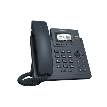Yealink IP Phone Desktop PoE 2.3'' T31P without Power Supply