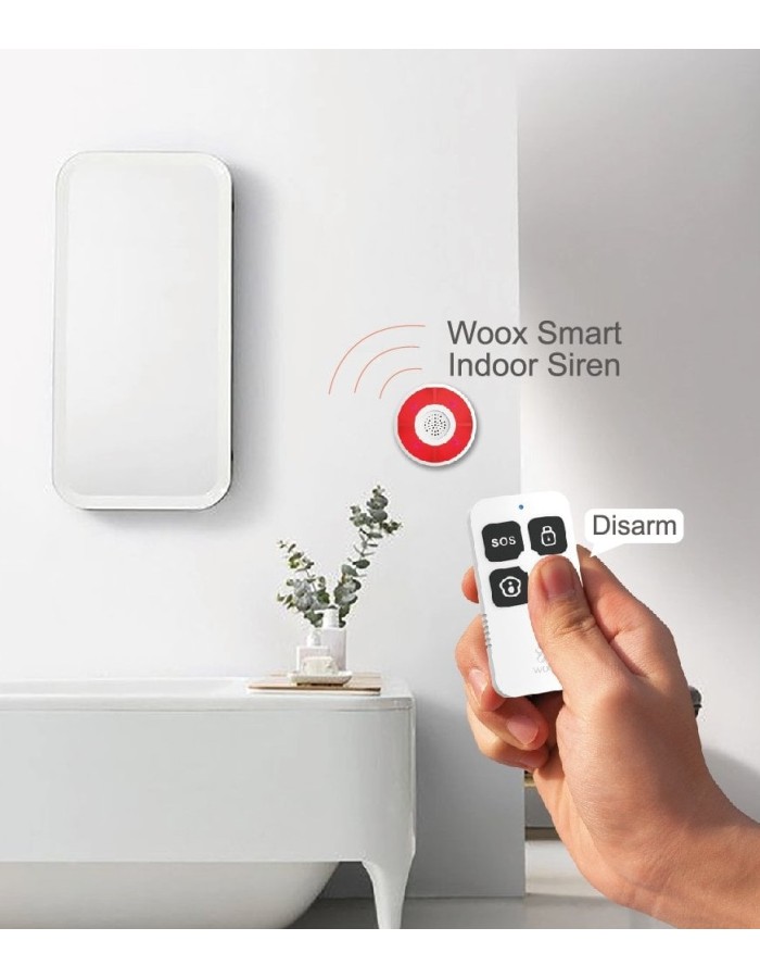 WOOX R7054 Wi-Fi Zigbee Smart Alarm Keyfob