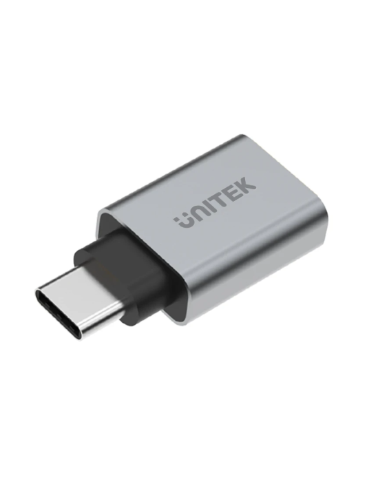 Unitek USB-A Female to USB-C Male 5Gbps Adaptor Grey Y-A025CGY