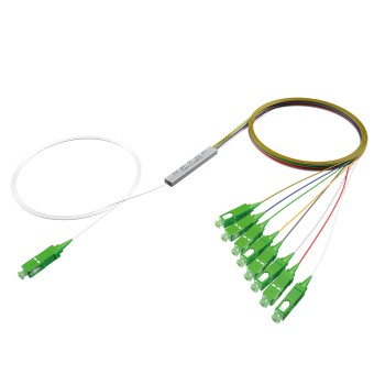 Opton PLC Fiber Splitter 1x8 SM SC/APC 1m Opton PLC Fiber Splitter 1x8 SM SC/APC 1m