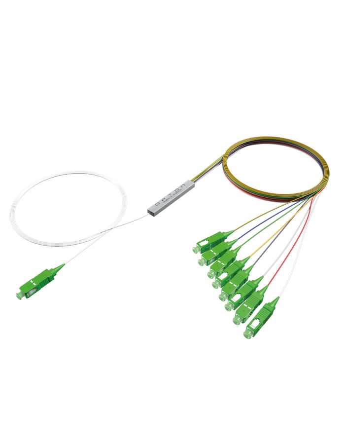 Opton PLC Fiber Splitter 1x8 SM SC/APC 1m Opton PLC Fiber Splitter 1x8 SM SC/APC 1m