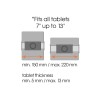 Vogels TMS1030 Tablet Wall Mount 2 arms 7-13'' Vogels TMS1030 Tablet Wall Mount 2 arms 7-13''