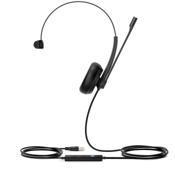 Yealink Headset Wired USB Noise Cancelling USB-A UH34 Mono Teams Yealink Headset Wired USB Noise Cancelling USB-A UH34 Mono Teams