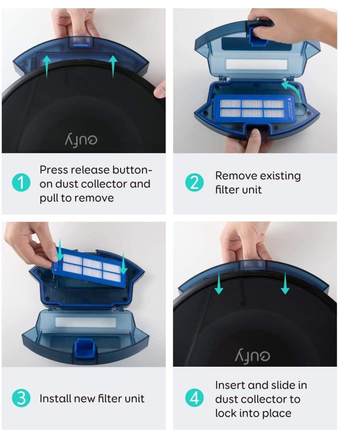 Anker Eufy 2 Replacemt HEPA Filters for RoboVac G10 Hybrid Anker Eufy 2 Replacemt HEPA Filters for RoboVac G10 Hybrid