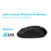 Alcatroz Airmouse Duo 7X Wireless/BT Mouse Black