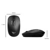 Alcatroz Airmouse Pro 5C Wireless Silent Mouse USB-A & USB-C dongle Black Alcatroz Airmouse Pro 5C Wireless Silent Mouse USB-A & USB-C dongle Black