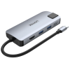 Unitek D1028A Type-C Hub 2x USB3.2 HDMI/Gb/PD100W Unitek D1028A Type-C Hub 2x USB3.2 HDMI/Gb/PD100W