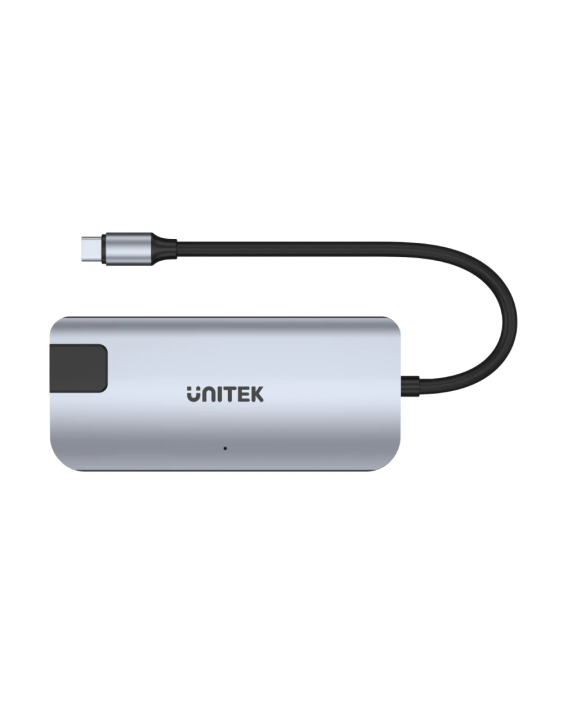 Unitek D1028A Type-C Hub 2x USB3.2 HDMI/Gb/PD100W Unitek D1028A Type-C Hub 2x USB3.2 HDMI/Gb/PD100W