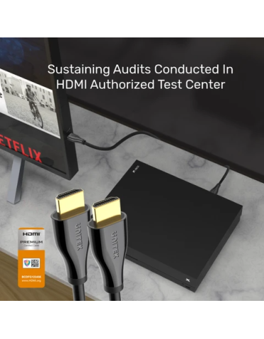Unitek C1049GB Premium Certified HDMI2.0 Cable 3.0m