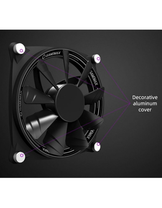 Gamemax RB300 Kit 3x ARGB Fans With Aura 3pin Male & Female Connectors Gamemax RB300 Kit 3x ARGB Fans With Aura 3pin Male & Female Connectors