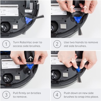Anker Eufy 4x Replacement Side Brush for RoboVac G10 Hybrid Anker Eufy 4x Replacement Side Brush for RoboVac G10 Hybrid